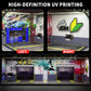G-FANS 1/64 Scale Hot die-cast Wheels Model car scenarios Display case with LED Light and Acrylic Cover, Scenes Parking lot Diorama Storage Garage Box