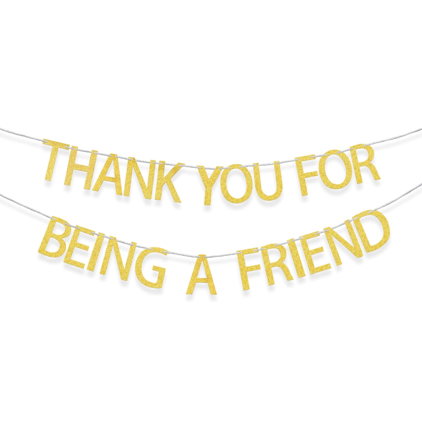 YzYbuaego Thank You for Being A Friend Banner Golden Girls, Thank You, Friend, Thanks Banner