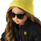 American Girl Truly Me 18-inch Doll Accessories Black Puffer Jacket, Yellow Knit Beanie, and Sunglasses, For Ages 6+