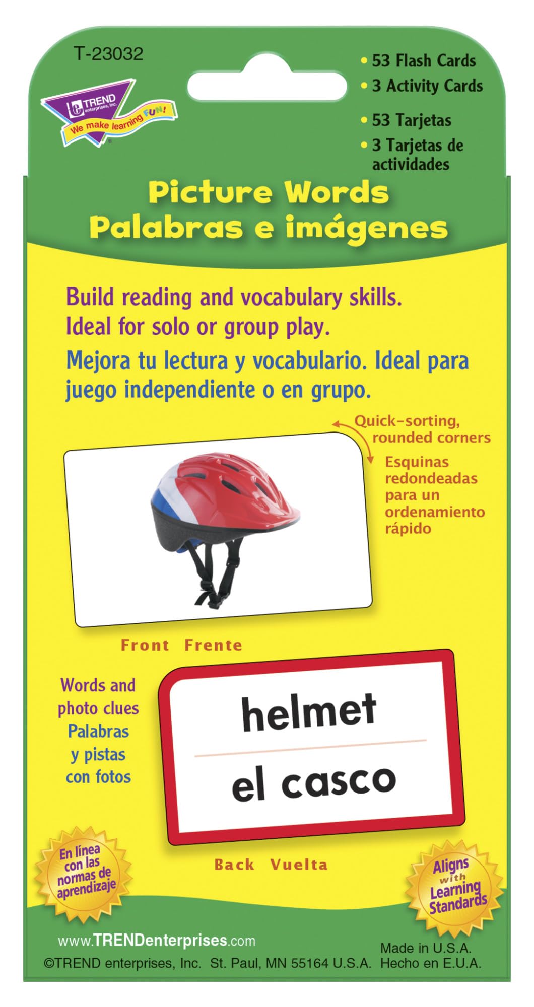 Picture Words Palabras e imágenes Pocket Flash Cards