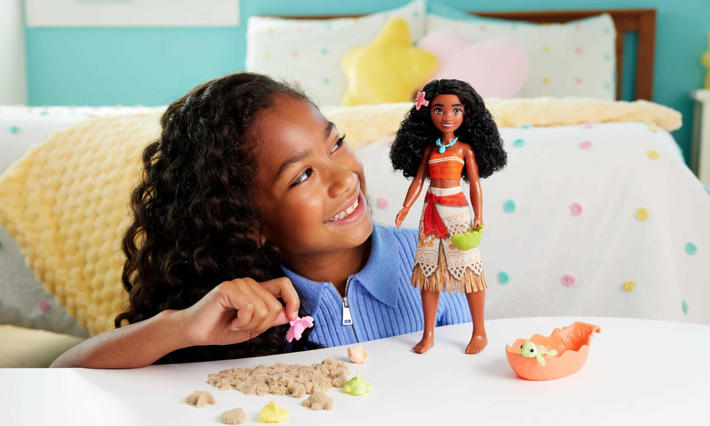 Princess Moana with Pet, Mattel