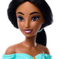 Mattel Disney Princess Jasmine Doll in Sparkling Fashion with Removable Pants, Tiara and Shoes, Posable & Collectible, Inspired by Aladdin Movie