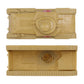 BMC CTS WW2 Japan Chi-Ha Tanks - Tan 2pc 1:38 Plastic Army Men Japanese Vehicles