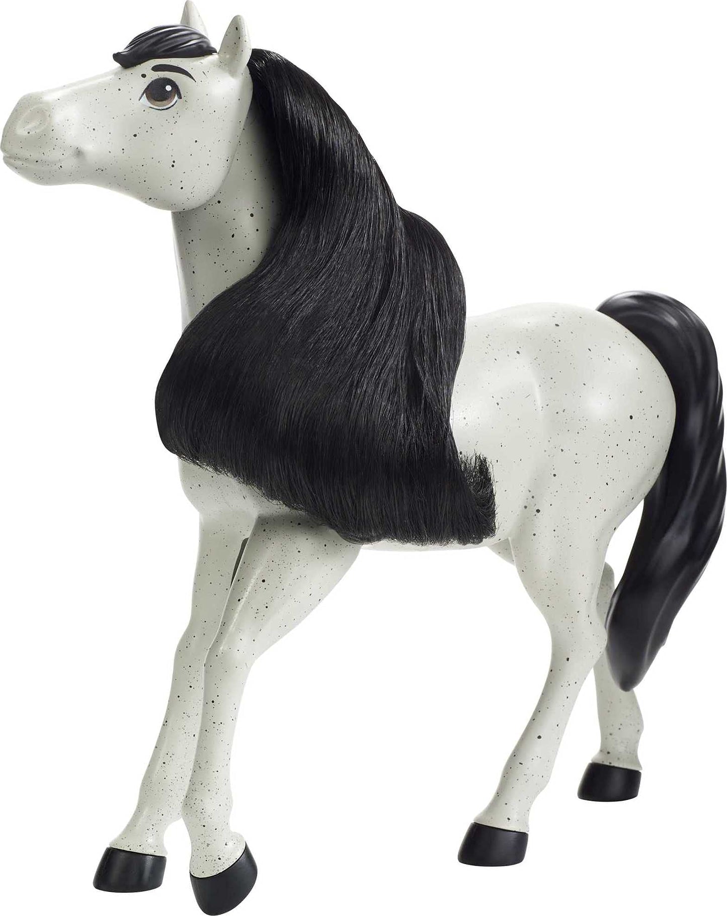 Mattel Spirit Untamed Horse Toy, Herd Horse (Approx. 8-inch) with Moving Head, Long Mane, Playful Stance & Beautiful Color