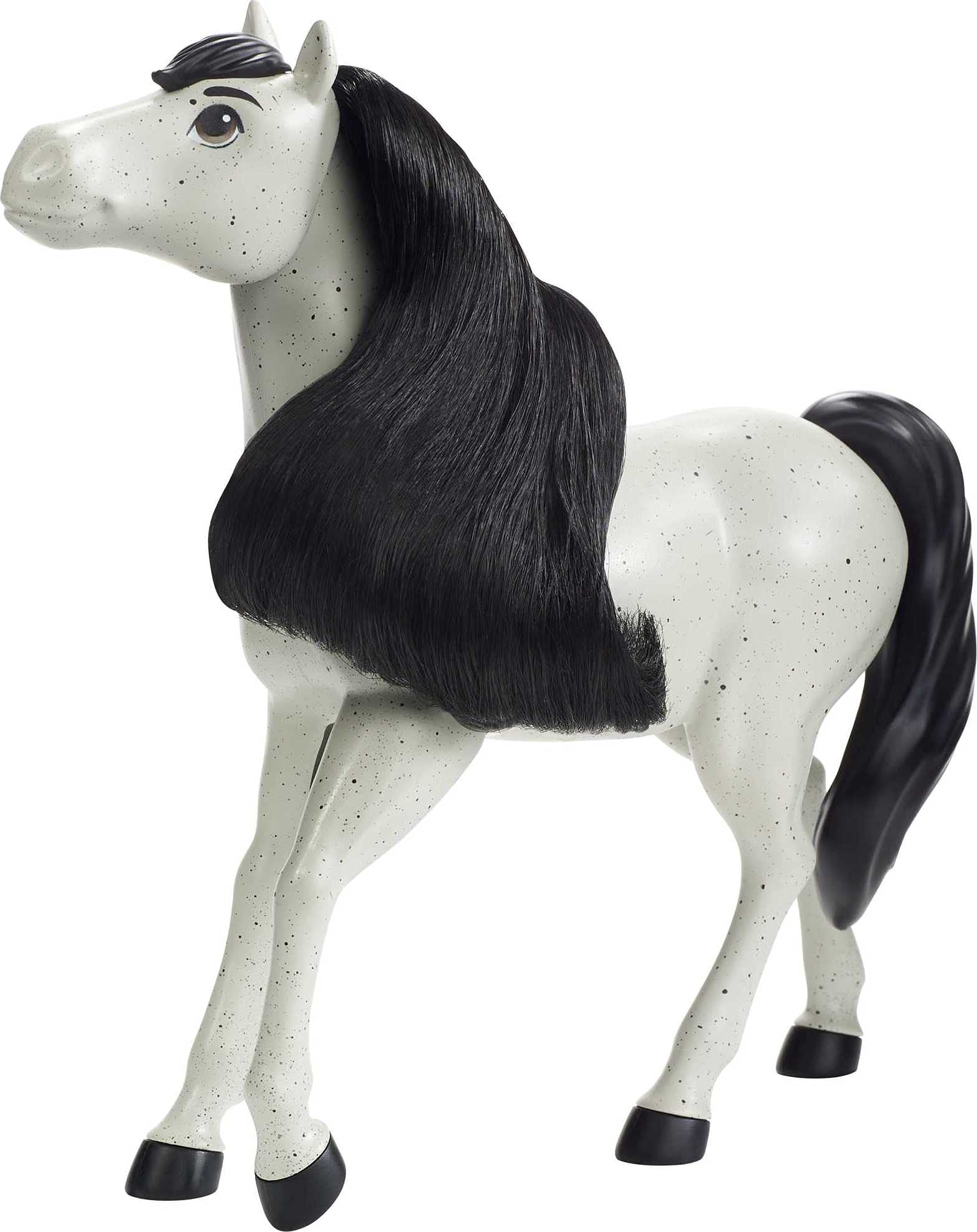 Mattel Spirit Untamed Horse Toy, Herd Horse (Approx. 8-inch) with Moving Head, Long Mane, Playful Stance & Beautiful Color