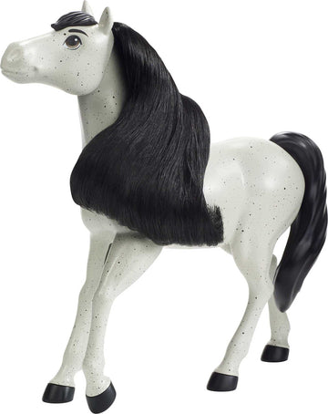 Mattel Spirit Untamed Horse Toy, Herd Horse (Approx. 8-inch) with Moving Head, Long Mane, Playful Stance & Beautiful Color