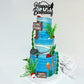 18 PCS Gone Fishing Cake Topper Decoration for Fisherman Themed Birthday Retirement Party Supplies