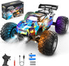 All Terrain Remote Control Car for Boy with LED Lights 2 Batteries 20 KM/H
