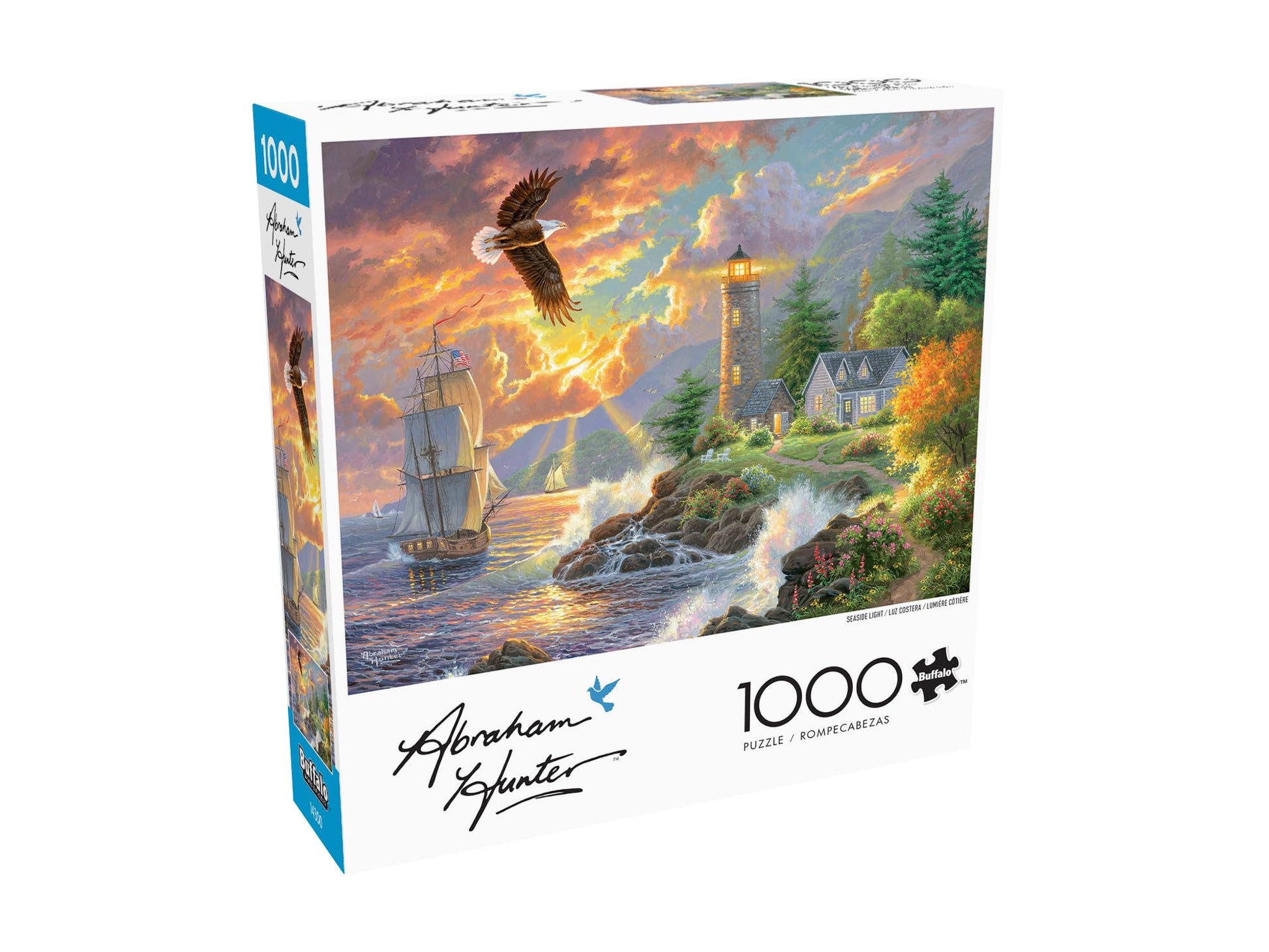 Buffalo Games - Seaside Light - 1000 Piece Jigsaw Puzzle for Adults