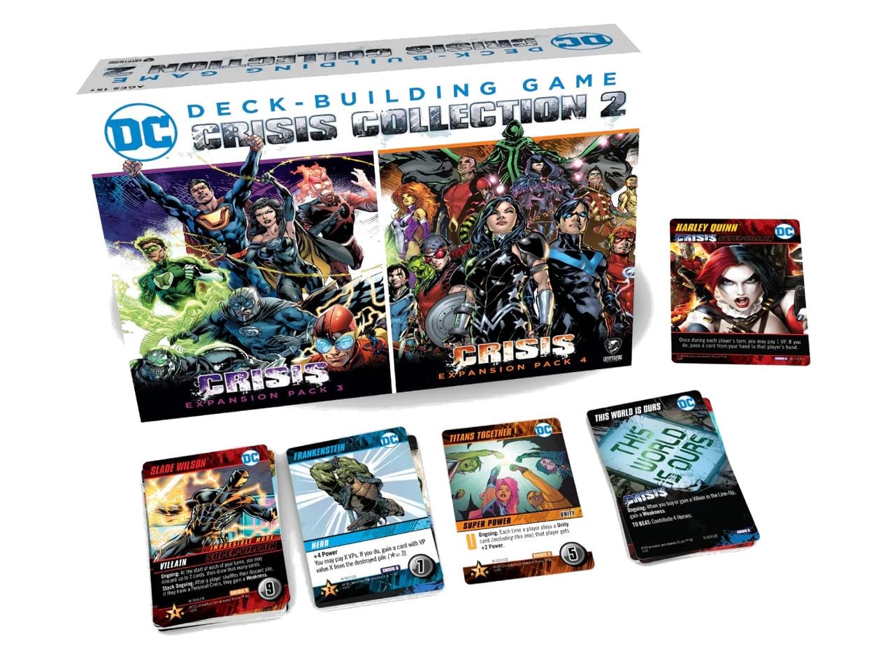 Cryptozoic Entertainment DC Comics DBG: Crisis Collection 2 Card Game