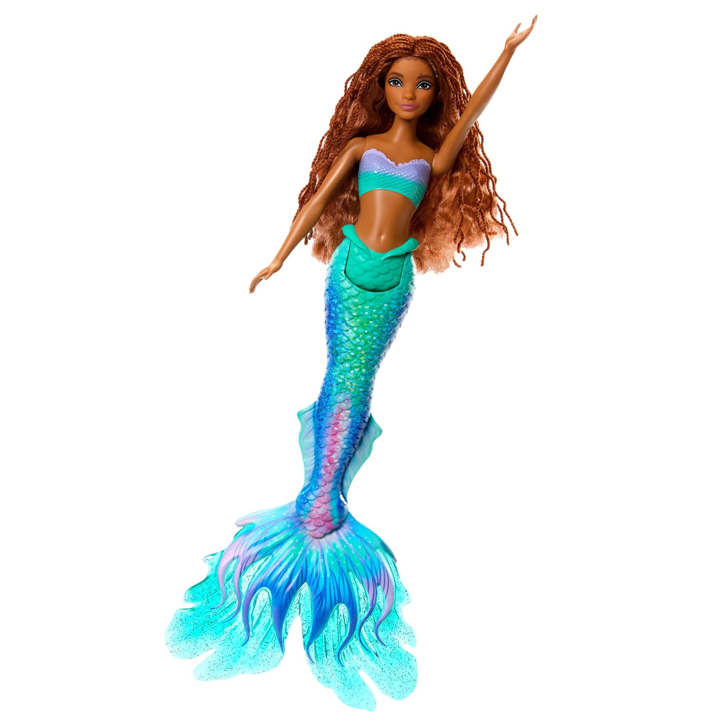 Mattel Disney Toys, Collectible Set of 3 Fashion Dolls with Ariel, King Triton & Ursula in Signature Outfits, Inspired by The Little Mermaid