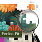 Saintilway Productions Jigsaw Puzzles for Adults 500 Pieces - Colorful and Unique with Poster - Letters on Back - AI Art - Rompecabezas para Adultos