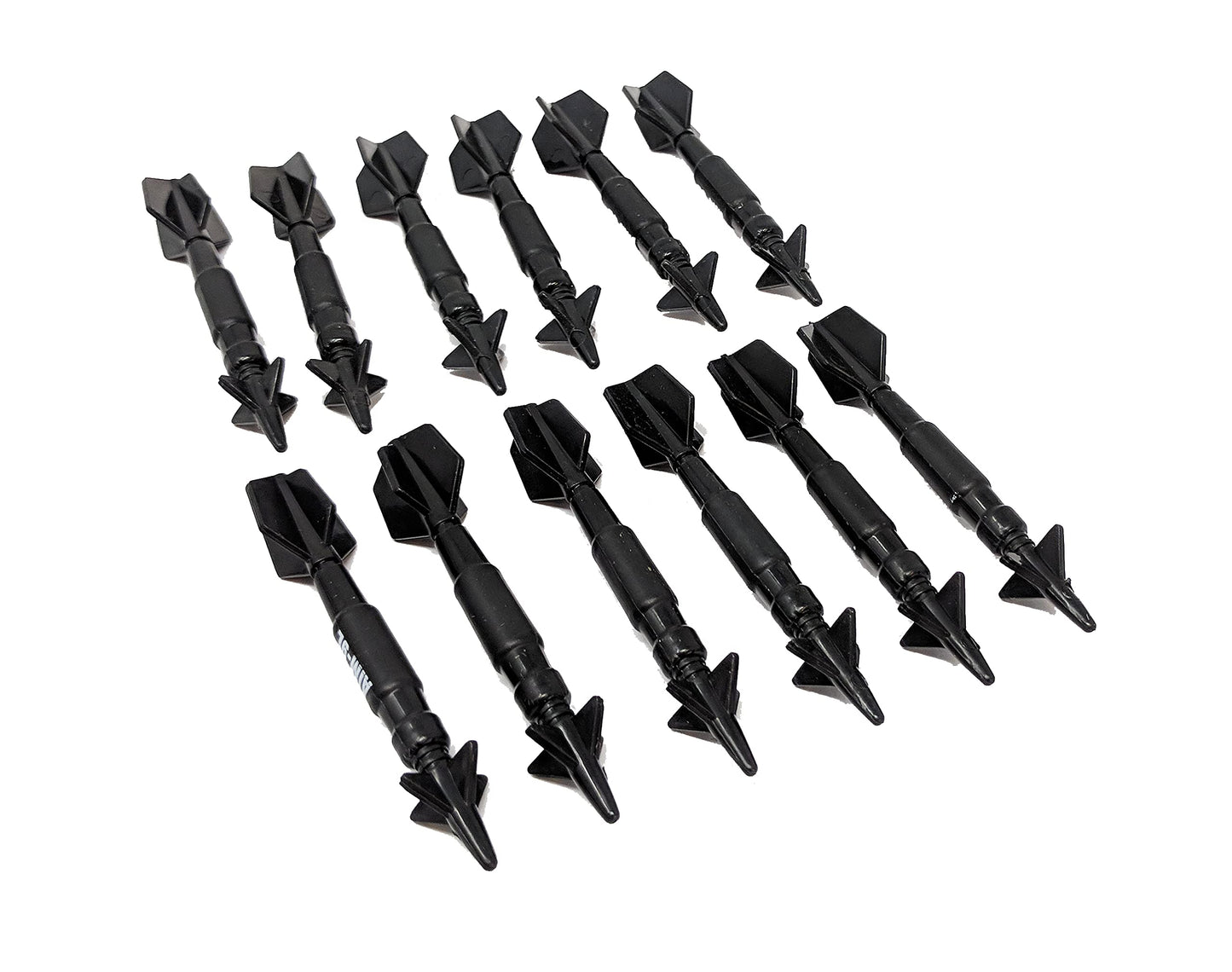 Military Navy Air Force Toy AIM-9 Sidewinder Missiles, 12 Pieces