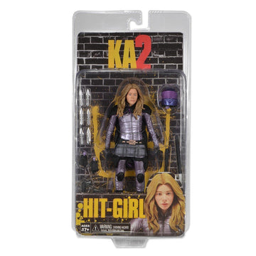 NECA Series 2 Kick Ass 2 Hit Girl Unmasked 7" Scale Action Figure