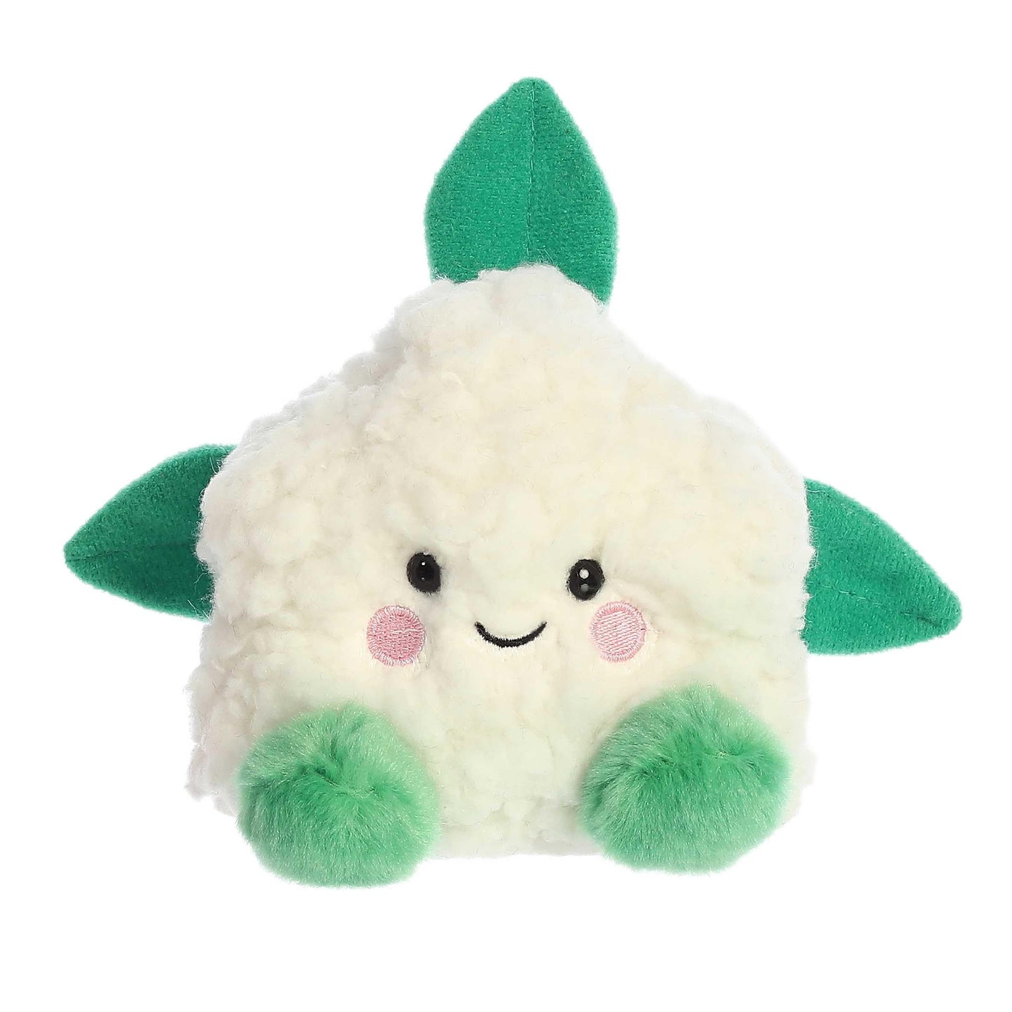 Aurora® Adorable Palm Pals™ Kelly Cauliflower™ Stuffed Animal - Pocket-Sized Play - Collectable Fun - Green 5 Inches