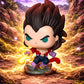 Funko Pop! Anime: Dragon Ball GT - Super Saiyan 4 Vegeta (Flocked) Exclusive Vinyl Figure Bundled with Box Protector