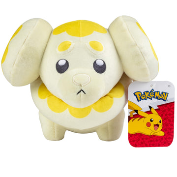 Pokémon 8" Fidough Plush - Officially Licensed - Scarlet and Violet Figure - Authentic Soft Fairy Dog Type Stuffed Animal Toy - Holiday Christmas