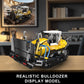Mould King 19019 Bulldozer Building Set - Technique Heavy Bulldozer Truck Model Kits, Collectible Construction Vehicle Toys, DIY Engineering Building
