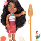 Oceania 2 Doll 38 cm Vaiana Singer with Her Clothes Inspired by The Animated Movie, Enriched with Precious Details, Her Eyes Shine