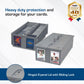BCW Collectible Card Bin - (Single, Gray) | Holds up to 1600 Cards | Plastic Storage Box for Pokémon, MTG & Sports Cards