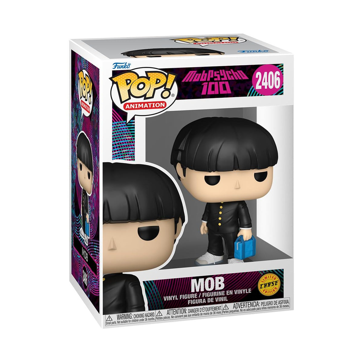 Funko POP! Animation: Mob Psycho - Shigeo with Chase