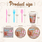 HrEtngiz 175PCS Boots or Bows Gender Reveal Party Decorations - Includes Paper Plates, Cups, Napkins, Spoons, Forks, and Knives, Western Theme Gender
