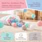 Plastic Ball Pit Balls 50/100/200/400 Pack for Baby Toddler Kids Play
