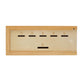 WE Games Wooden Super Six Penny Game - A Luck & Strategy Coin Game with Dice