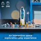 Lego City Mars Spacecraft Exploration Missions 60354 Interactive Digital Building Toy Set - with Astronaut Minifigures and Spaceship, Traverse