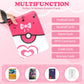 4 Pockets Trading Card Binder, 400 Card Holders with 50 Removable Sleeves, Portable Card Binder Album with zipper, Card holder Book for Game, Sport