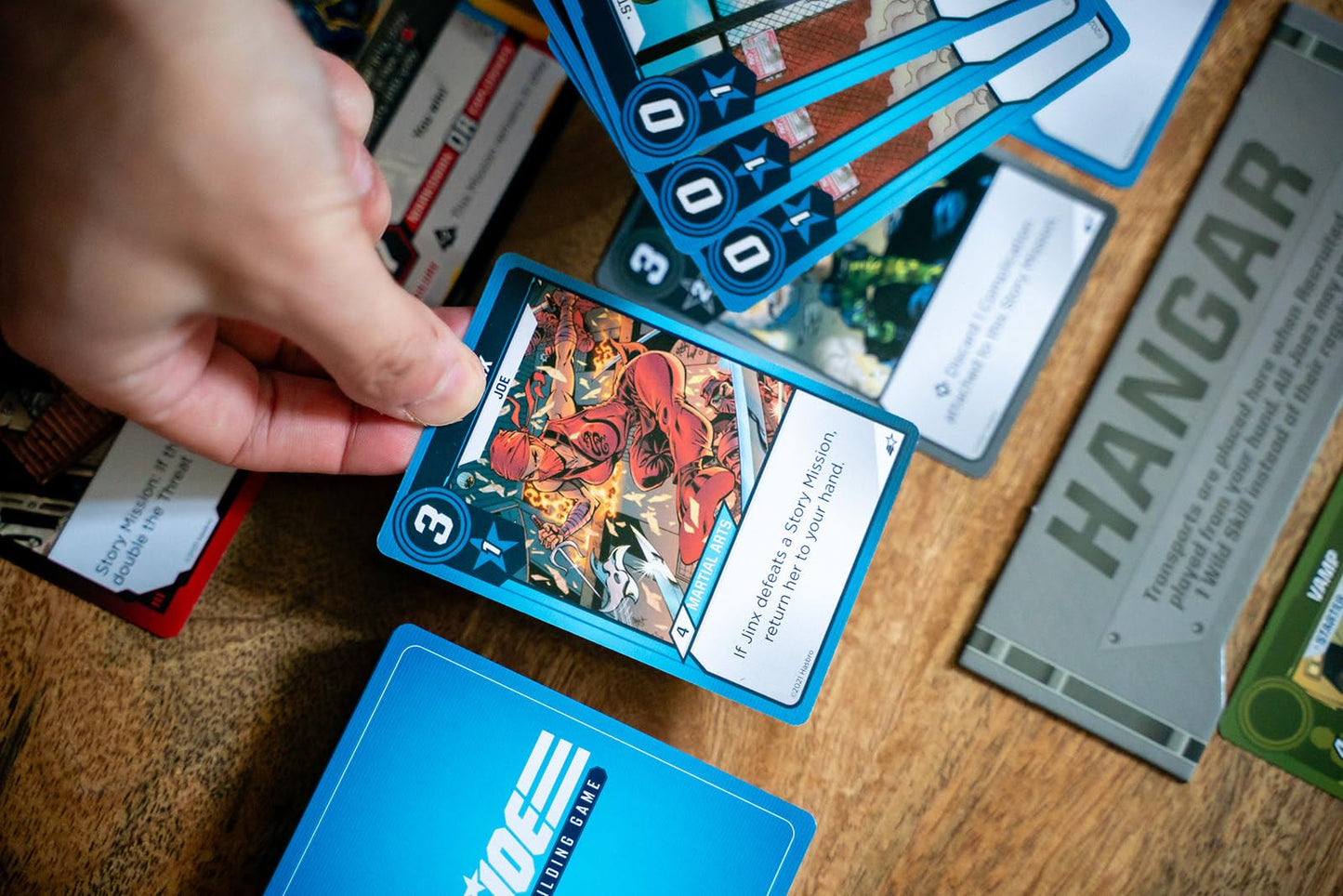 Renegade Game Studios G.I. Joe Deck-Building Game, 1-4 Players, Cooperative Strategy, Ages 14+