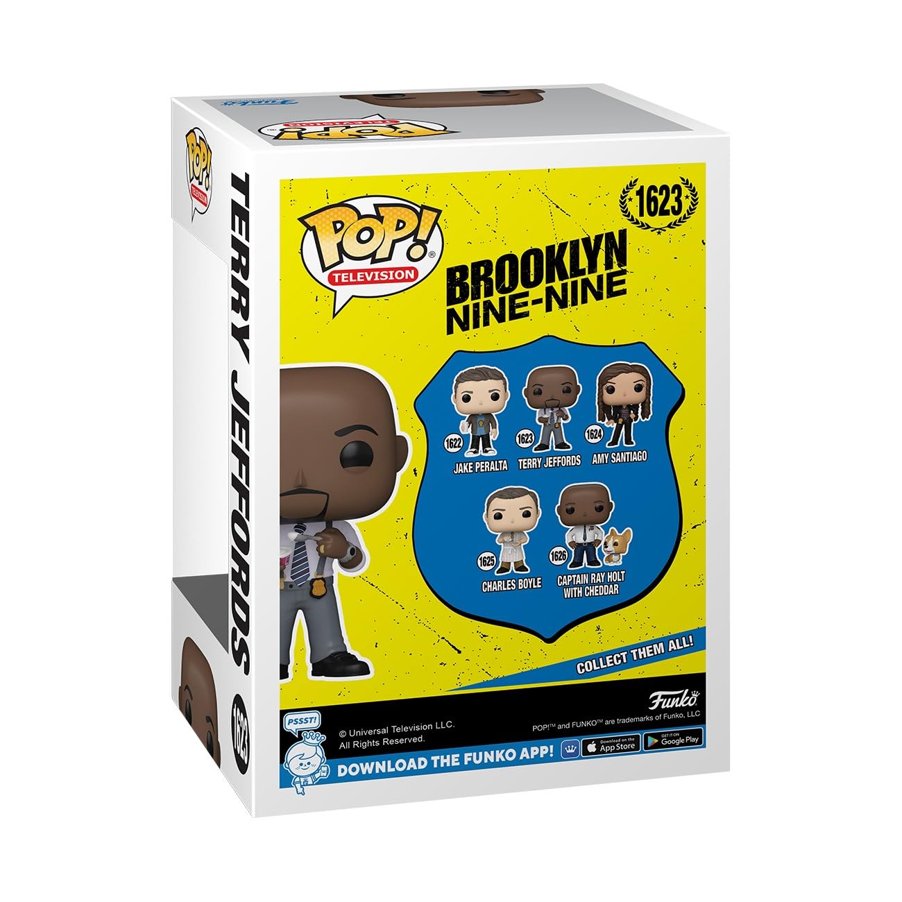 Funko POP TV: Brooklyn Nine Nine - Terry Jeffords with Yogurt - Collectable Vinyl Figure - Gift Idea - Official Merchandise - for Kids & Adults - TV