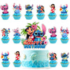 25 Pcs S Cake Topper and Cupcake Toppers Set Birthday Party Supplies for Birthday Decorations
