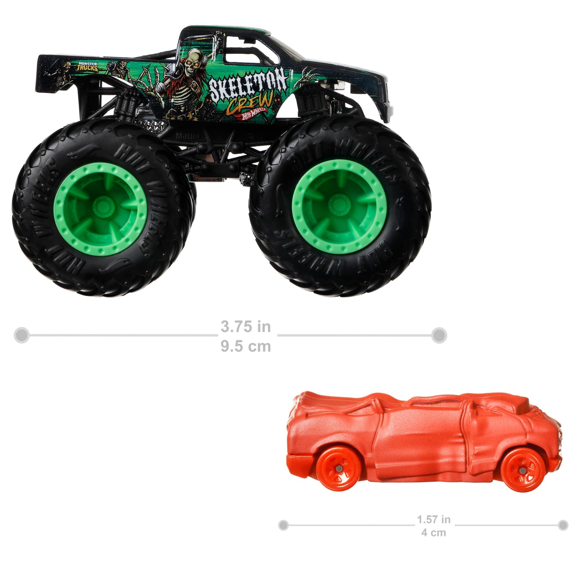 Monster Truck 1:64 Skeleton Crew
