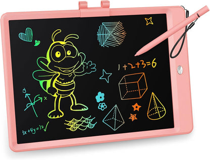 KOKODI LCD Writing Tablet,Gifts for 3 Years Old Boys and Girls,10 Inch Colorful Doodle Board Drawing Tablet, Erasable Reusable Electronic Drawing