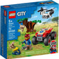 LEGO City Wildlife Rescue ATV 60300 Building Kit; Fun Wildlife Playset; Top Toy for Kids; New 2021 (74 Pieces)