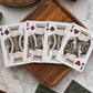 Bicycle Byzantine Playing Cards, Silver and Gold Foil, 1 Deck