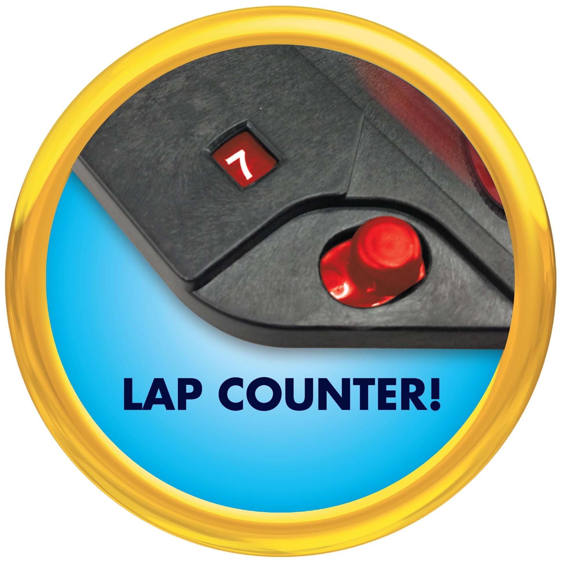 NKOK: Sonic CrossWorlds Super Race Set - Sonic & Knuckles - 2 Slot Car Character Vehicles, Figure-8 Track, Lap Counter, Controllers, Licensed, Kid 5+