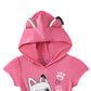 DREAMWORKS GABBY'S DOLLHOUSE Girls Cosplay Hooded Tulle Dress with Ears for Toddler and Big Kids