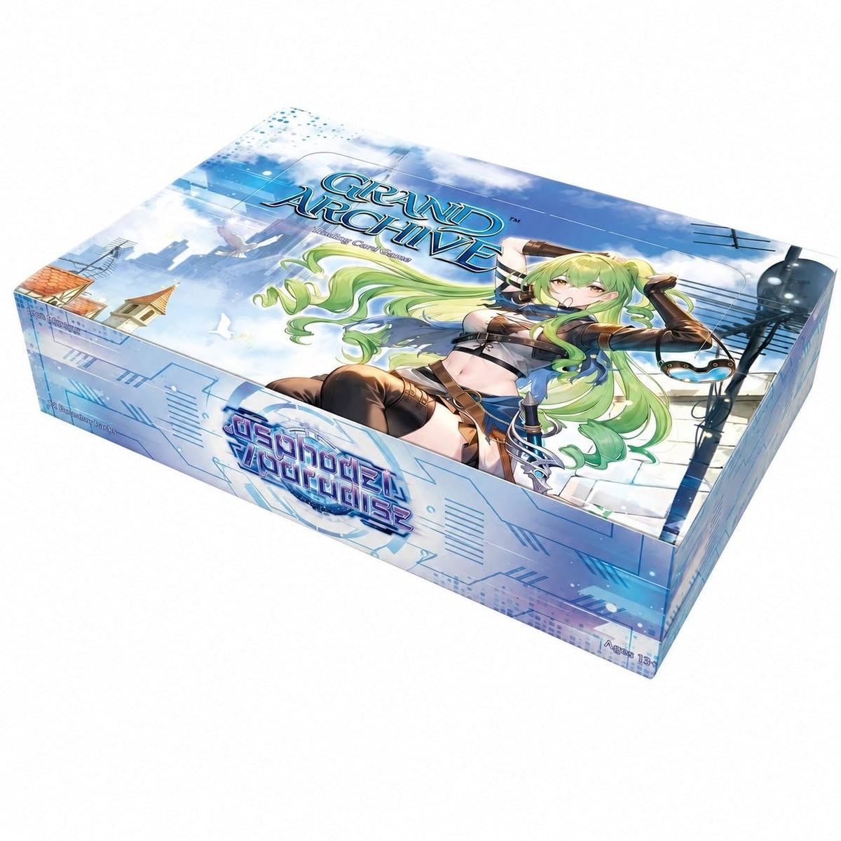 Grand Archive TCG .Asphodel/Paradise First Edition Booster Box - 24 Packs, 12 Cards Per Pack - English