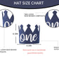 Navy Blue Birthday Crown For Kids - 1st Birthday Crown,1st Birthday Party Supplies
