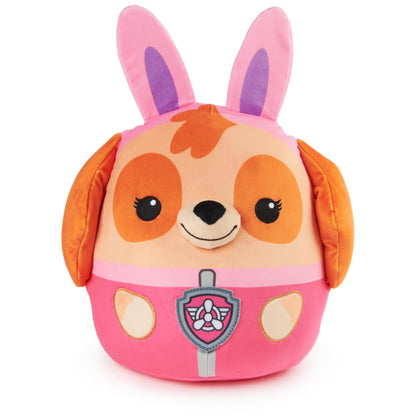 PAW Patrol Easter Bunny Skye Squish Plush, Official Toy from The Hit Cartoon, Special Edition Squishy Stuffed Animal for Ages 1 and Up, 12”