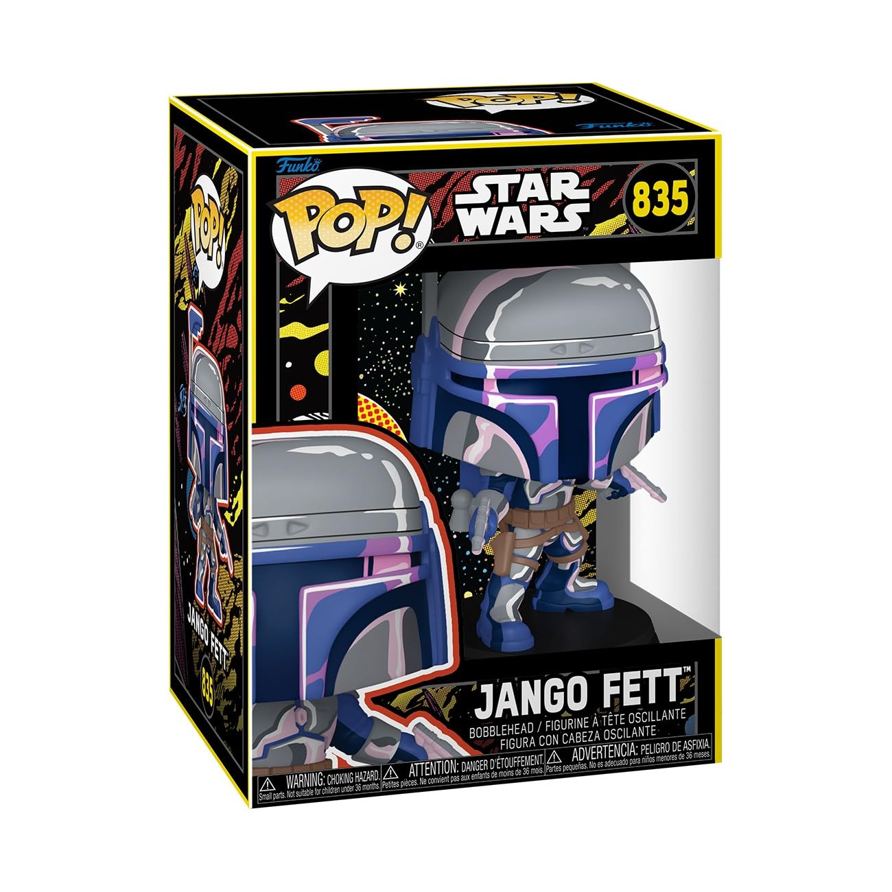 Funko Pop! Star Wars: Jango Fett - (Retro) - Collectable Vinyl Figure - Gift Idea - Official Merchandise - Toys for Kids & Adults - Movies Fans