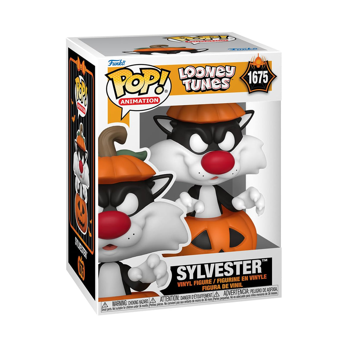 Funko POP! Animation: Looney Tunes - Sylvester Cat with Pumpkin