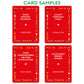 Holly Jolly - A Holiday Themed Absurd Word Game, 50 Festive Rhymes to Guess, Christmas Card Game, Fun & Festive Stocking Stuffers, Project Genius