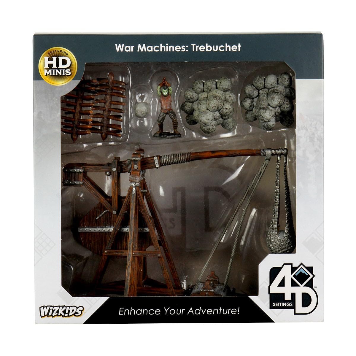 WarLock Tiles: Accessory - 4D Settings War Machines Trebuchet