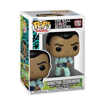 Funko Pop Animation: The Real Ghostbusters - Winston Zeddemore - Collectable Vinyl Figure - Gift Idea - Official Merchandise - Toys for Kids & Adults