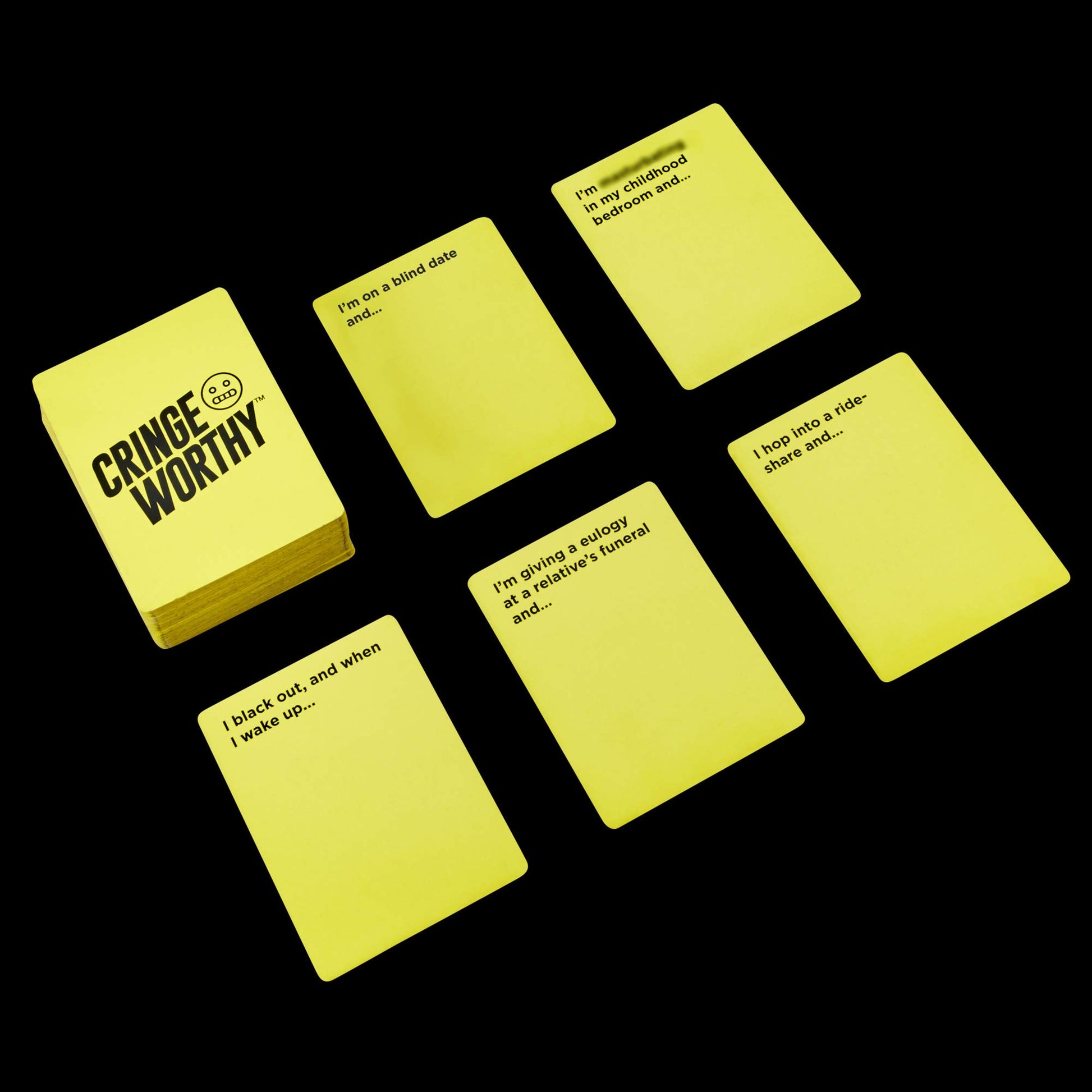 Hasbro Gaming Cringeworthy Game, Adult Party Game of Awkward Situations for Ages 17 and up, Adult Content, Party Card Game