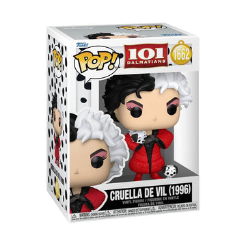 Funko Pop! Disney: 101 Dalmatians - Cruella De Vil (1996) - Collectable Vinyl Figure - Gift Idea - Official Merchandise - Toys for Kids & Adults