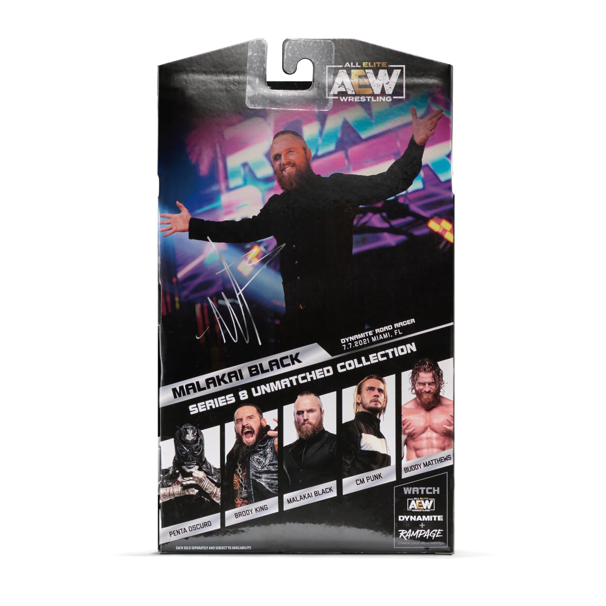 AEW Malakai Black (Suited) Unmatched Series 8